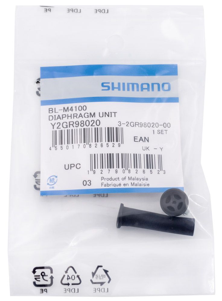 Диафрагма тормозной ручки Shimano BL-M4100 Y8RM9801T фото у BIKE MARKET