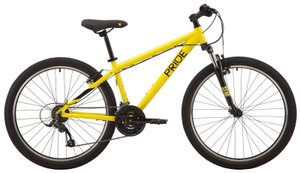 Велосипед 26" Pride MARVEL 6.1 рама - S 2023 желтый (задний и передний переключатели и манетка - MICROSHIFT) SKD-15-25 фото у BIKE MARKET