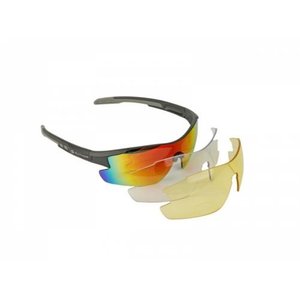 Очки солнцезащитные Author Vision LX, матово серая оправа, 3 сменных пары линз 9201102 фото у BIKE MARKET