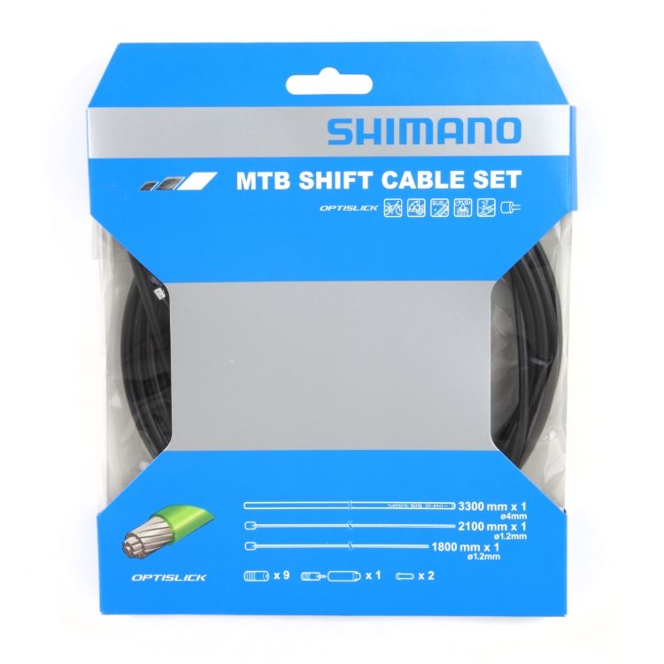Комплект тросов и сорочок переключения Shimano MTB OPTISLICK Y60198090 фото у BIKE MARKET