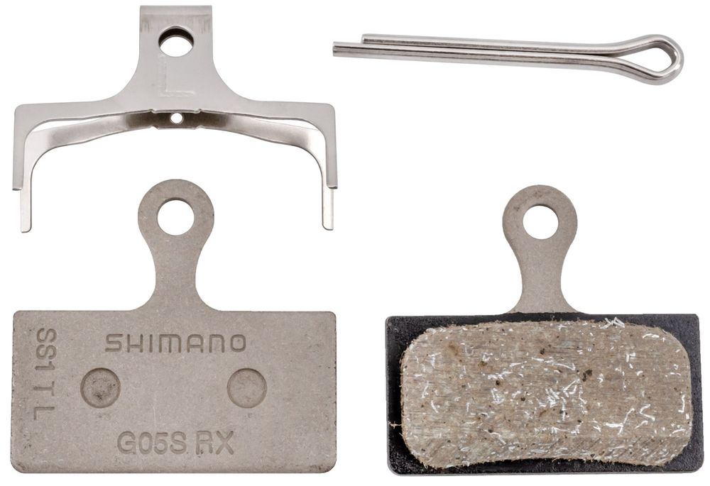 Тормозные колодки Shimano G05S XTR/XT/SLX/ALFINE, полимер/resin 25пар EBPG05SRXBS фото у BIKE MARKET