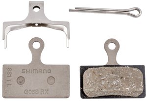 Гальмівні колодки Shimano G05S XTR/XT/SLX/ALFINE, полімер/resin 25пар EBPG05SRXBS фото у BIKE MARKET