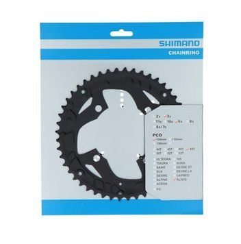 Зірка шатунів Shimano FC-T4010 ALIVIO, 48зуб. 9-швидк 104мм Y1PM98170 фото у BIKE MARKET