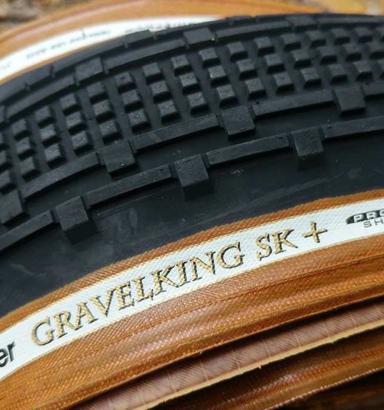 Покришка Panaracer Gravelking SK+, 700x43C Black/Brown RF743-GKSK-P-D фото у BIKE MARKET