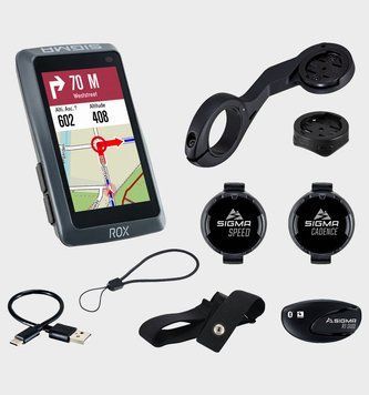 Велокомп'ютер Sigma ROX 12.1 EVO Sensor Set White Sigma Sport SD01043 фото у BIKE MARKET