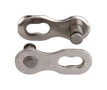 Замок цепи KMC CL573R-NP KMC/Shimano/Sram, 7/8 шв, 2шт, silver LIN-52-41 фото у BIKE MARKET
