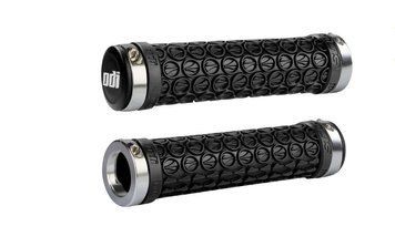 Гріпси ODI SDG LOCK-ON GRIPS Black w/Silver Clamps (чорні з серебристими замками) D30SDB-S фото у BIKE MARKET