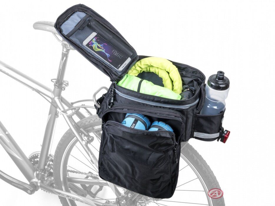 Багажник AUTHOR bag CarryMore LitePack 20 X9 (Черный) 15000099 фото у BIKE MARKET