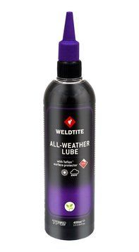 Смазка для цепи Weldtite 03074 ALL-WEATHER LUBE with Teflon&trade;, 400мл LUB-25-62 фото у BIKE MARKET