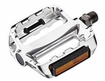 Педалі VP VP-469 9/16, BO, BS, Burnished Silver, BS, K-Mark, #8 ED Black Axle PED-93-22 фото у BIKE MARKET