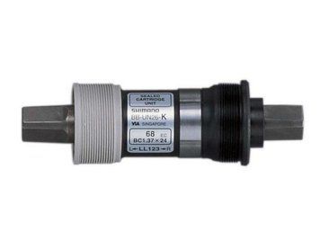 Каретка Shimano BB-UN26 BSA 68x127.5мм, 1.37Х24, с болтами EBBUN26B27B фото у BIKE MARKET