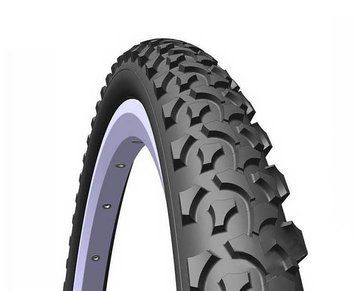 Покрышка Rubena 24x1.75x2 (47-507) RAPID V36 Classic, черная TIR-P2-05 фото у BIKE MARKET