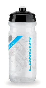 Фляга LONGUS TESA 600 мл, Прозрачный/Синий 25001 фото у BIKE MARKET