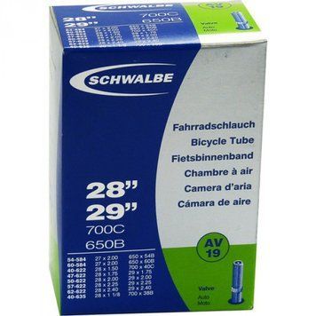 Камера 28" + 29" (40/62-584/635) Schwalbe AV19 40mm EK AGV TUB-32-6 фото у BIKE MARKET