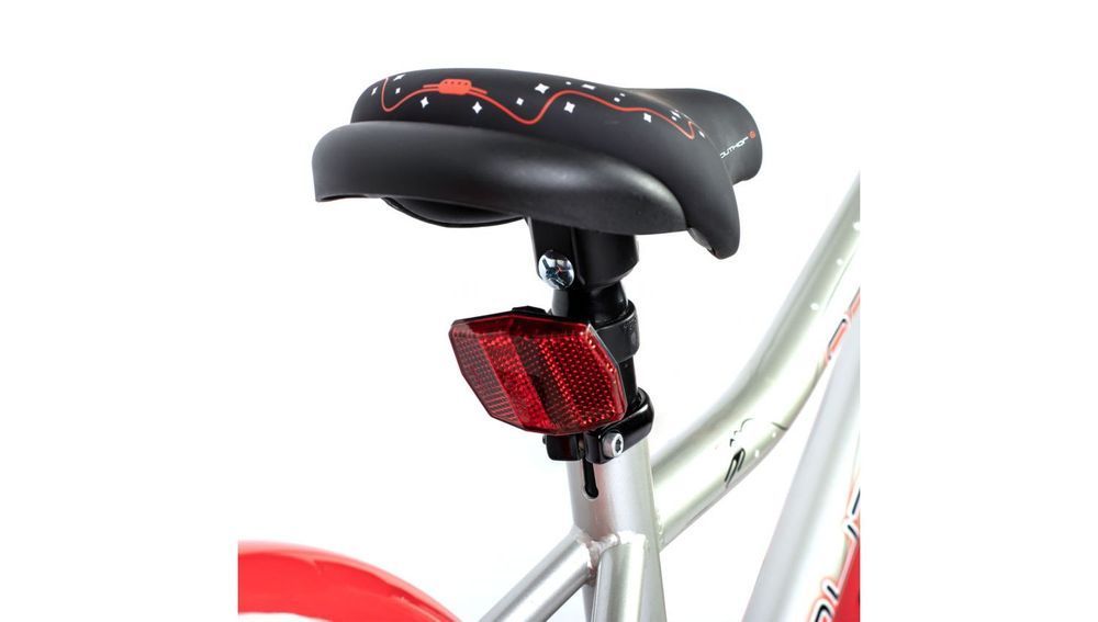 Велосипед AUTHOR Orbit II 16", рама 9", серебристый/красный 2023004 фото у BIKE MARKET