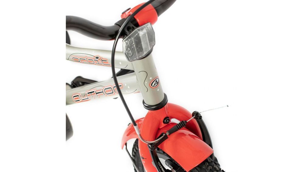 Велосипед AUTHOR Orbit II 16", рама 9", серебристый/красный 2023004 фото у BIKE MARKET