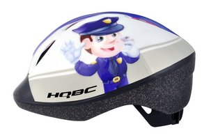 Дитячий шолом HQBC FUNQ Policeman розмір 48-54см., Білий Q090364S фото у BIKE MARKET