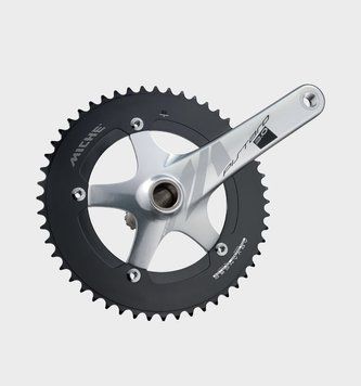 Шатуни Miche Pistard 2.0 Silver Crankset, 175mm 49T CSP20BSH49000 фото у BIKE MARKET