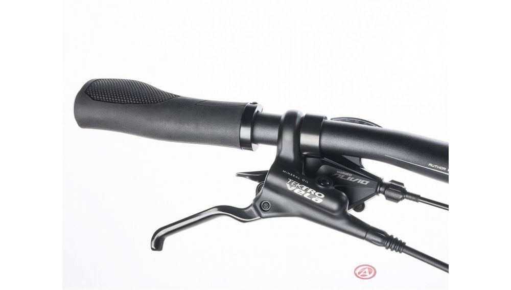 Велосипед AUTHOR Grand 29", рама 22", чорний (неоново помаранчевий)/чорний 2023242 фото у BIKE MARKET