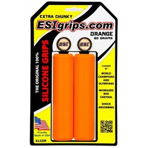 Грипсы ESI Extra Chunky Orange Оранжевый XLCOR фото у BIKE MARKET