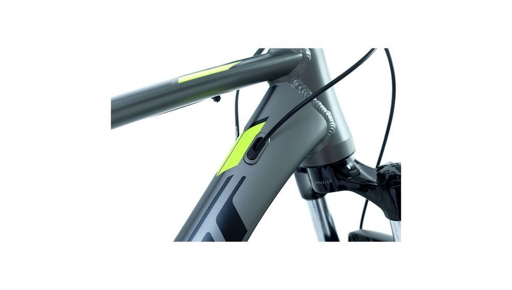 Велосипед AUTHOR Rival II 29", рама 21", сріблястий (жовтий)/сріблястий 2023076 фото у BIKE MARKET