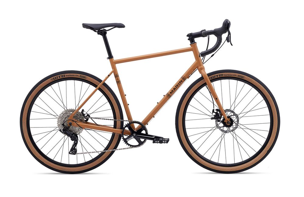 Велосипед 27,5" Marin NICASIO+ рама - 56см 2023 Satin Tan/Black SKD-90-35 фото у BIKE MARKET