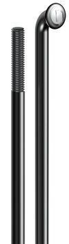 Спиця СN STD 14C, 2мм(14G) x 262mm, j-подібна, нержавіюча сталь, чорна (72шт) SPO-98-69 фото у BIKE MARKET