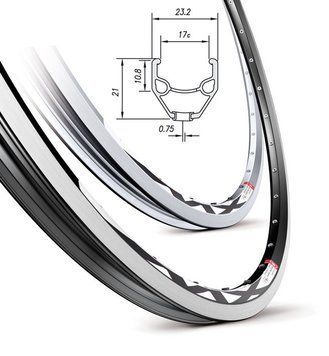 Обід Mach1 MX 26" V-brake 36 отв чорний, AV 370533 фото у BIKE MARKET