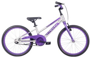 Велосипед 20" Apollo NEO girls Brushed Alloy/Lavender/Purple Fade SKD-85-57 фото у BIKE MARKET