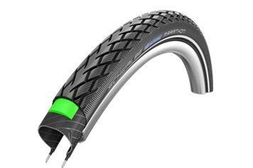 Покришка Schwalbe 28x1.40 700x35C (37-622) MARATHON HS420 G-Guard B/B+RT EC, 67EPI 26B TIR-O3-341 фото у BIKE MARKET