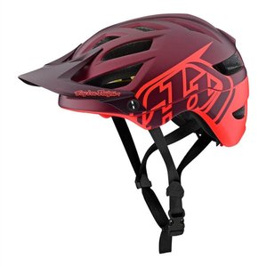 Вело шлем TLD A1 Mips Classic, размер S, Бордовый/Оранжевый 190111011 фото у BIKE MARKET