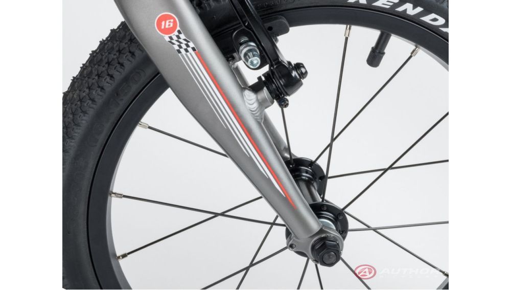 Велосипед AUTHOR Record 16", рама 9", салатовый/голубой 2023013 фото у BIKE MARKET