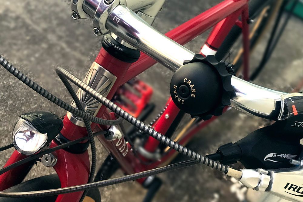 Дзвінок E-NE REVOLVER CRANE, All Stealth Black, 37мм латунь CR-ERV-ABK фото у BIKE MARKET