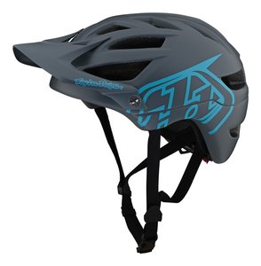 Вело шолом TLD A1 Helmet DRONE [GRAY / BLUE] SM 131259011 фото у BIKE MARKET
