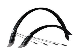 Комплект крил 28" SIMPLA Ubiquit SDL 45mm, з Крилоами, чорні MUD-60-62 фото у BIKE MARKET