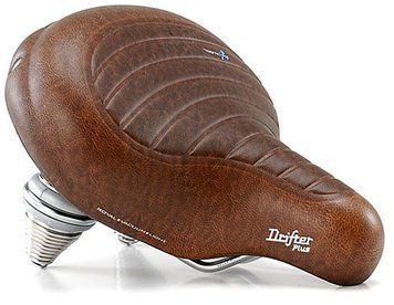Сідло Selle Royal Premium DRIFTER PLUS, Royalgel, оббивка Kennenback, 270х245мм, 1260г, хромовані рейли та пружини, unisex, коричневий, 5111UDTD08129 SAD-50-65 фото у BIKE MARKET
