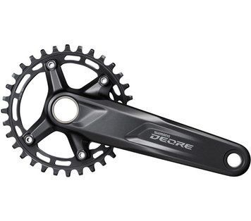 Шатуни Shimano FC-M5100-1 DEORE, інтегрована вісь, 170мм 32T 10/11-шв CL-52мм без каретки EFCM51001CXA2 фото у BIKE MARKET