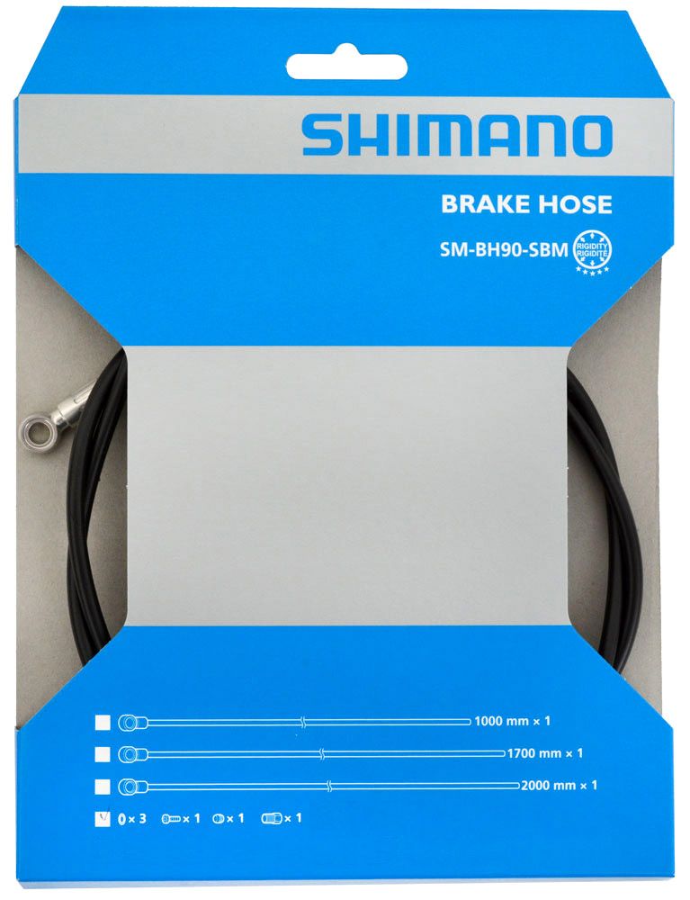 Гідролінія Shimano SM-BH90-SBM для диск. гальм, 2000мм чорн ISMBH90SBML200A фото у BIKE MARKET