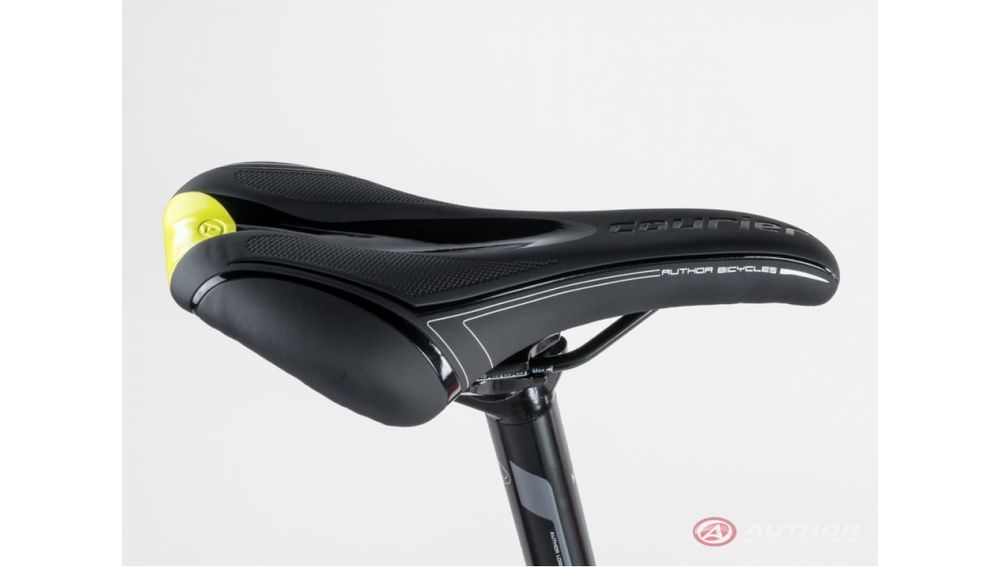 Велосипед AUTHOR Solution 27.5", рама 19", сріблястий (салатовий)/салатовий 2023097 фото у BIKE MARKET