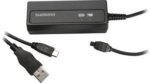 Зарядний пристрій SHIMANO SM-BCR2 для батареї Di2 (внутр. монтаж) кабель USB в комплекті ISMBCR2 фото у BIKE MARKET