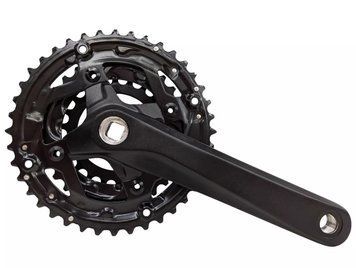 Шатуны PROWHEEL SUOLO-901 (9S) 170mm, 22/30/40T black CHW-27-58 фото у BIKE MARKET
