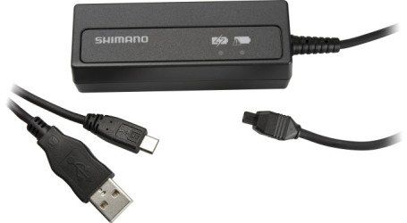 Зарядное устройство SHIMANO SM-BCR2 для батареи Di2 (внутр. монтаж) кабель USB в комплекте ISMBCR2 фото у BIKE MARKET
