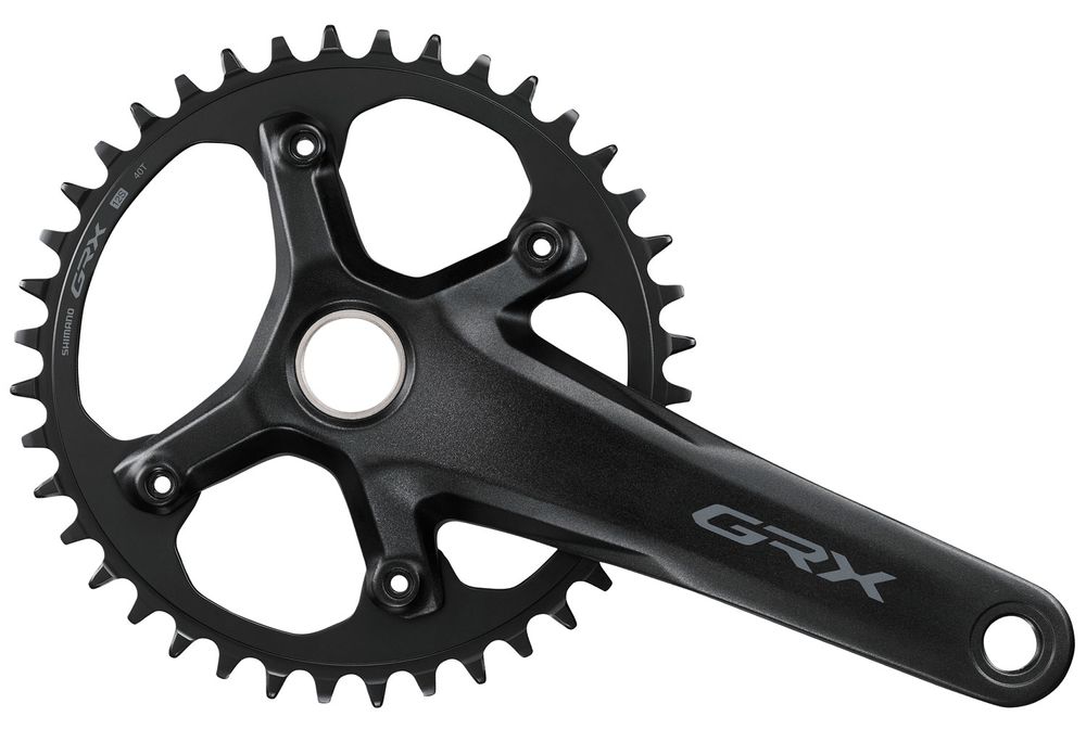 Шатуни Shimano FC-RX610-12 GRX інтегрована вісь, 172,5мм 40з, без каретки EFCRX6101DXB0 фото у BIKE MARKET