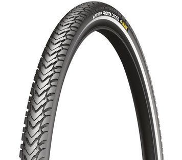 Покришка Michelin PROTEK CROSS MAX 700x47C світловідбиваюча смуга (47-622) 30TPI 1470г 3465132 фото у BIKE MARKET