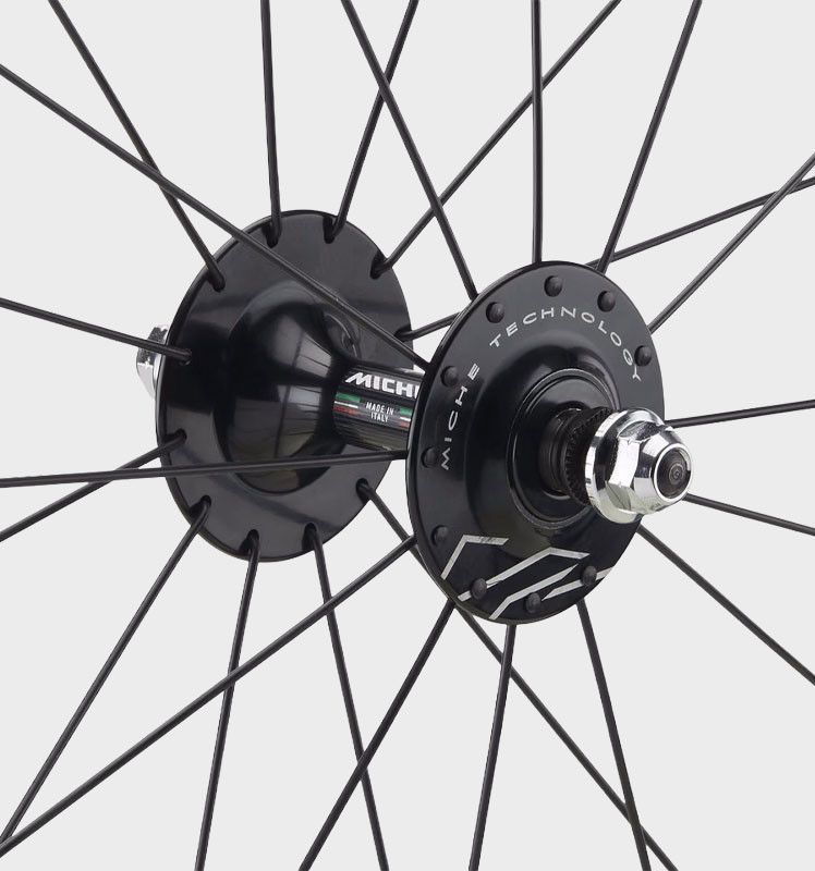 Вилсет Miche Pistard Wheels Set, Black Tubular WHPIT2BBT0000 фото у BIKE MARKET
