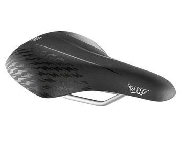 Седло Selle Royal Junior BEN, для 16"-24", Foam Matrix, обивка Soft Touch, 230х151мм, 313г, мужское, чёрное 1703HRNA03807 SAD-43-48 фото у BIKE MARKET