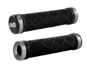 Грипсы ODI Cross Trainer MTB Lock-On Bonus Pack Black w/Gray Clamps (черные с серыми замками) D30CTB-G фото у BIKE MARKET