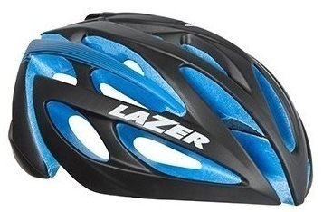 Шлем LAZER O2 DLX размер S 52-56см., 280гр., Черный/Синий 3710084 фото у BIKE MARKET