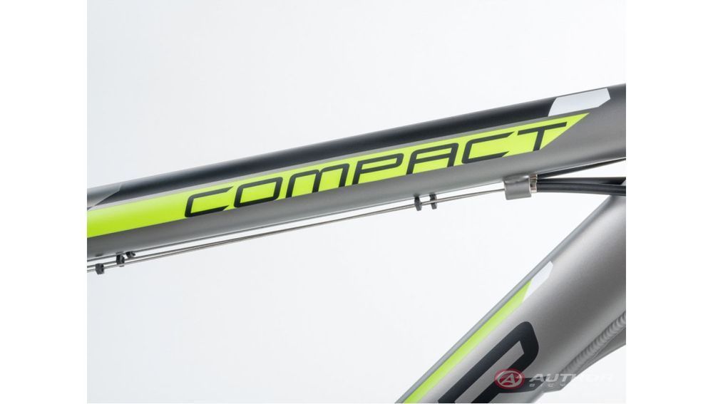 Велосипед AUTHOR Compact 28", рама 22", сріблястий (зелений)/сріблястий 2023117 фото у BIKE MARKET