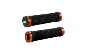Гріпси ODI Cross Trainer MTB Lock-On Bonus Pack Black w / Orange Clamps, (Чорні з помаранчевими замками) D30CTB-O фото у BIKE MARKET